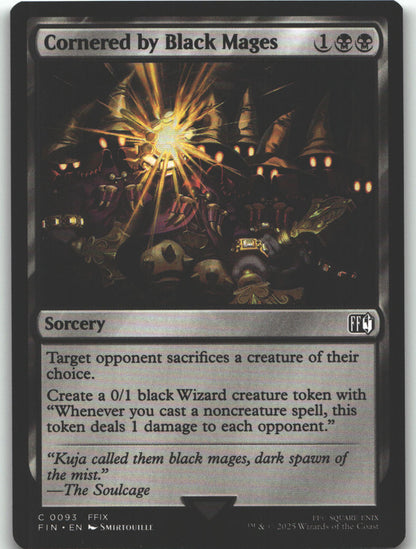 Cornered by Black Mages | Near Mint / English / Normal