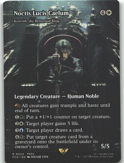 Noctis Lucis Caelum - Kenrith, the Returned King (Showcase)