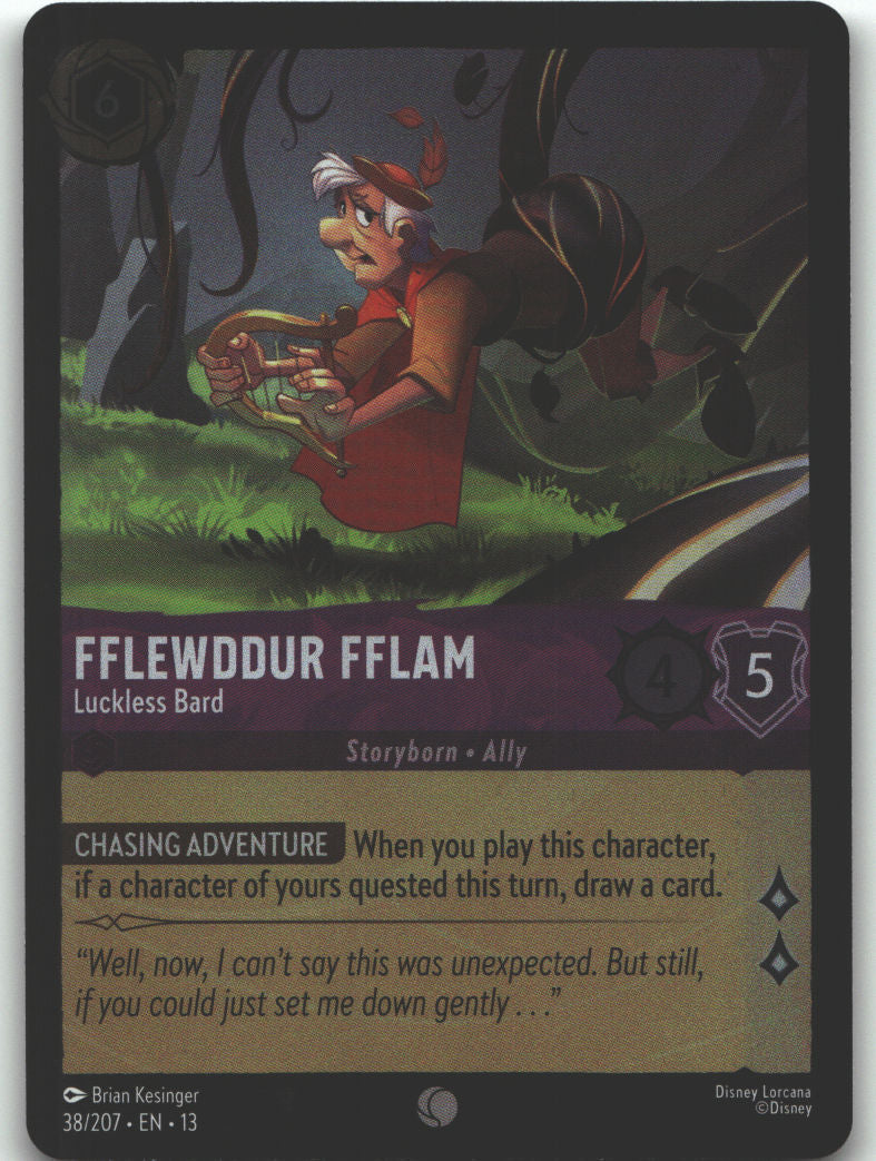 Fflewddur Fflam - Luckless Bard