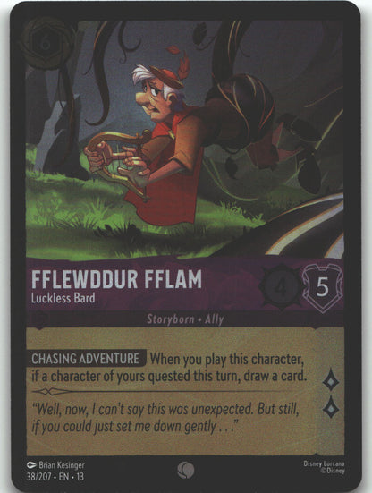 Fflewddur Fflam - Luckless Bard