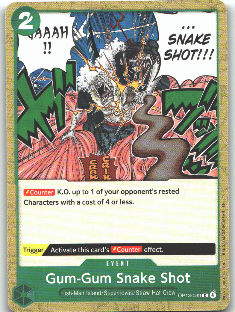 Gum-Gum Snake Shot