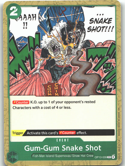 Gum-Gum Snake Shot