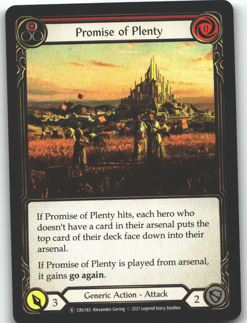 Promise of Plenty (Red)
