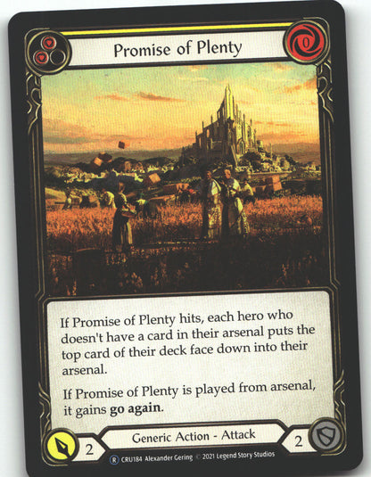 Promise of Plenty (Yellow)