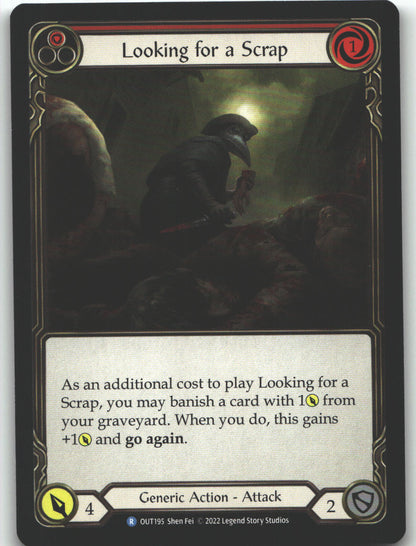 Looking for a Scrap (Red)