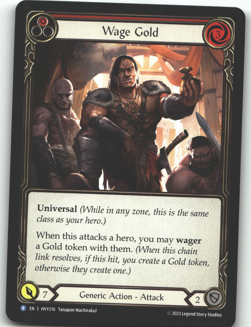 Wage Gold (Red)