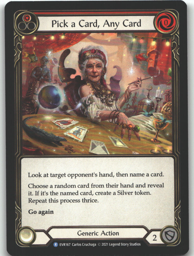 Pick a Card, Any Card (Red)