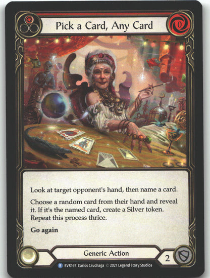 Pick a Card, Any Card (Red)