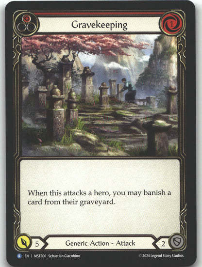 Gravekeeping (Red)