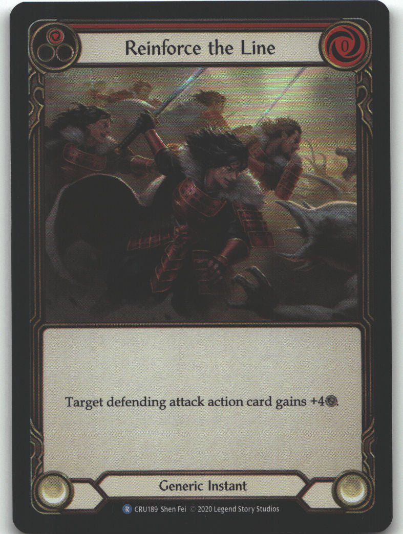 Reinforce the Line (Red)