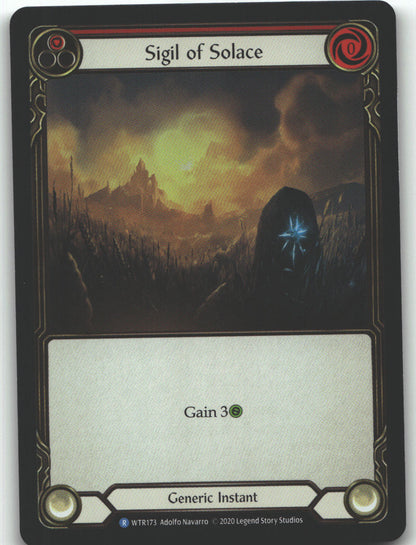 Sigil of Solace (Red) | Lightly Played / English / Unlimited Edition Rainbow Foil