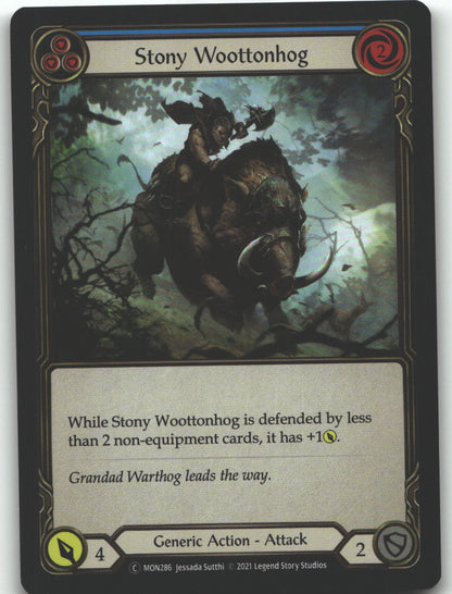 Stony Woottonhog (Blue)