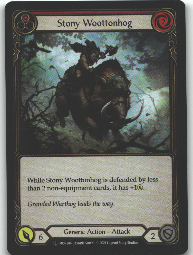 Stony Woottonhog (Red)