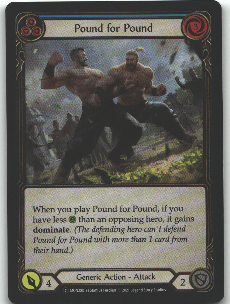 Pound for Pound (Blue)