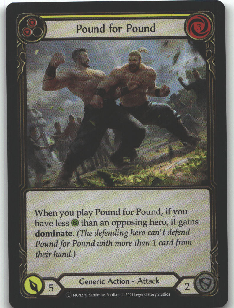 Pound for Pound (Yellow)
