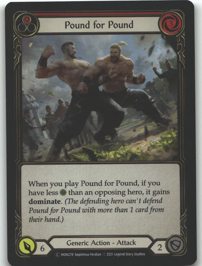 Pound for Pound (Red)