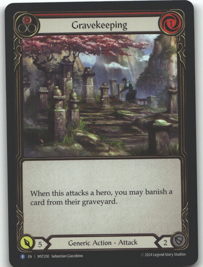 Gravekeeping (Red)
