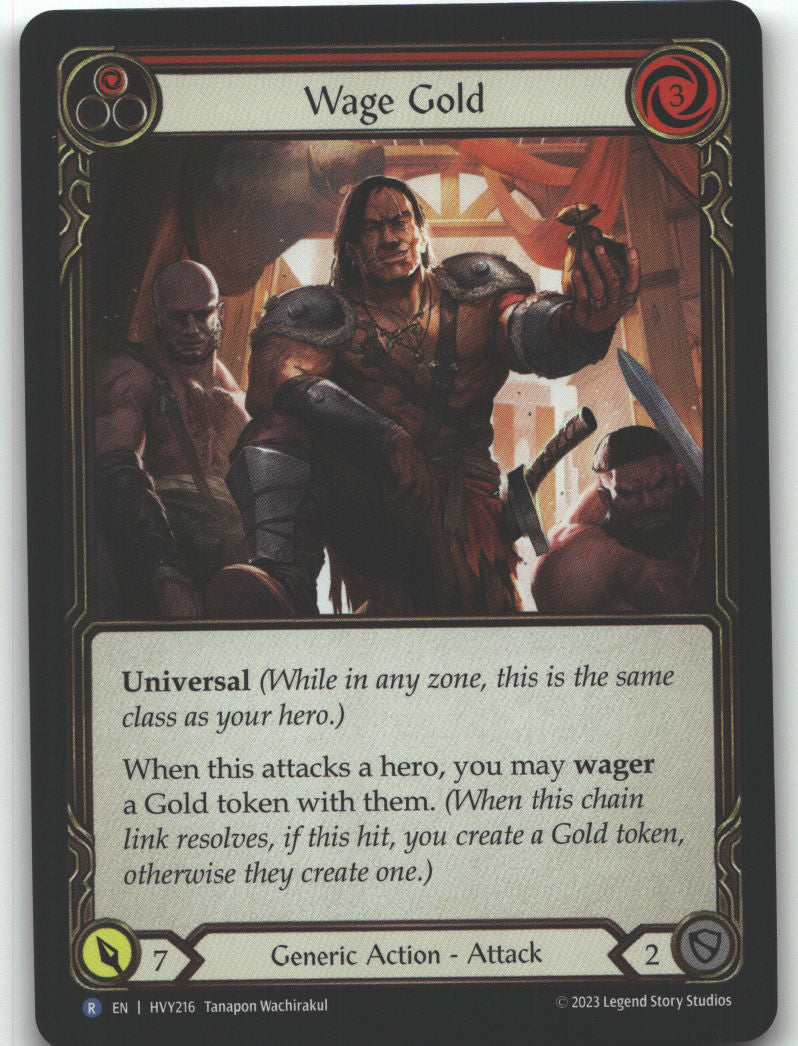Wage Gold (Red)