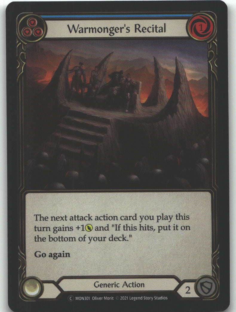 Warmonger's Recital (Blue)