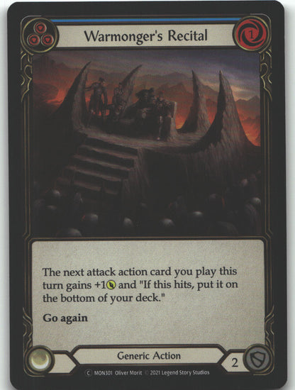 Warmonger's Recital (Blue)