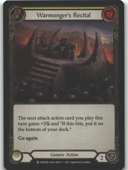 Warmonger's Recital (Yellow)
