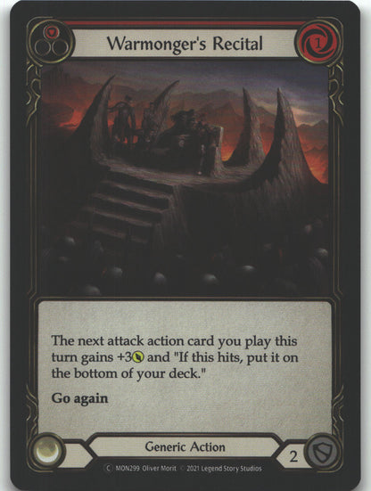 Warmonger's Recital (Red)