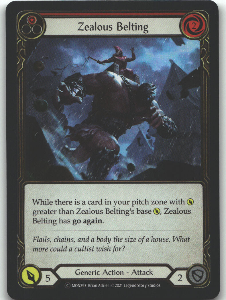 Zealous Belting (Red)