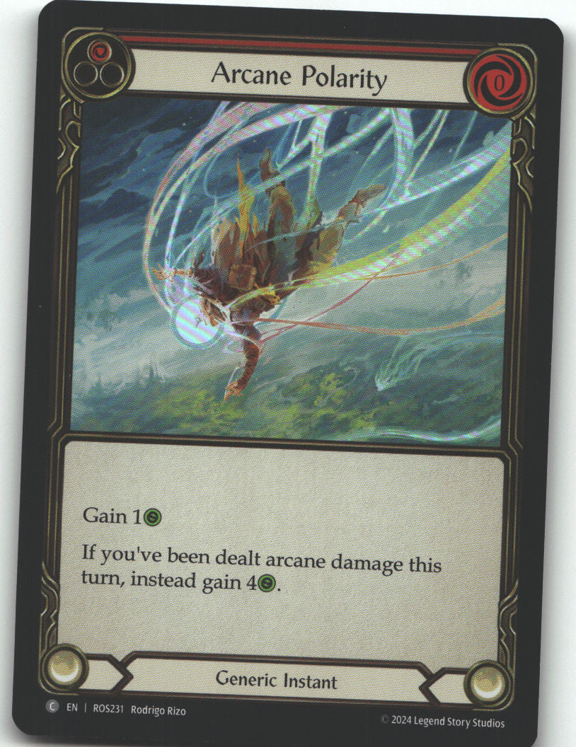 Arcane Polarity (Red) | Lightly Played / English / Rainbow Foil