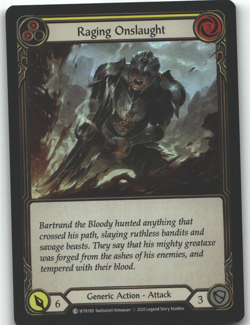 Raging Onslaught (Yellow)