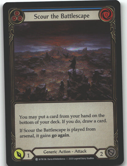 Scour the Battlescape (Blue)