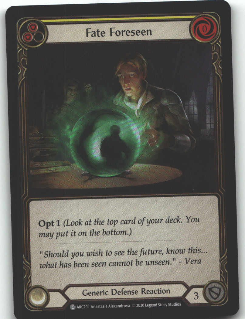 Fate Foreseen (Yellow)