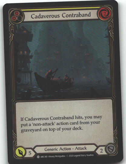 Cadaverous Contraband (Yellow)