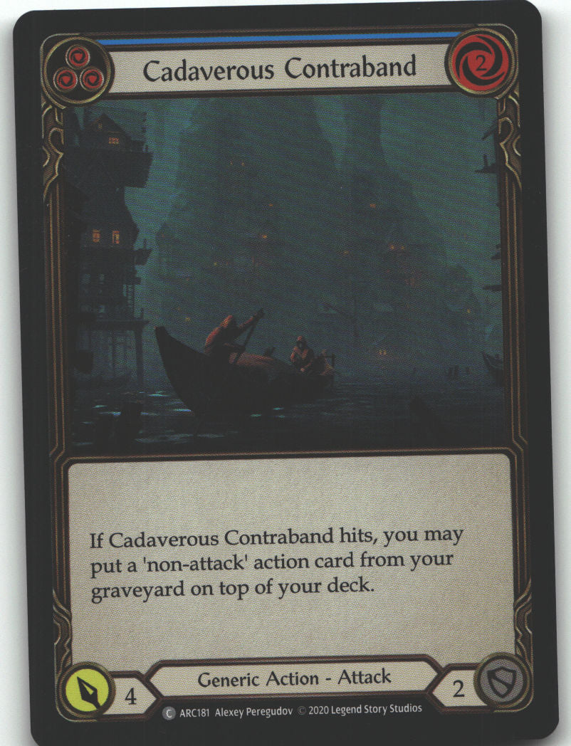 Cadaverous Contraband (Blue)