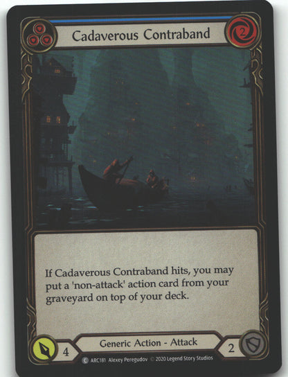 Cadaverous Contraband (Blue)