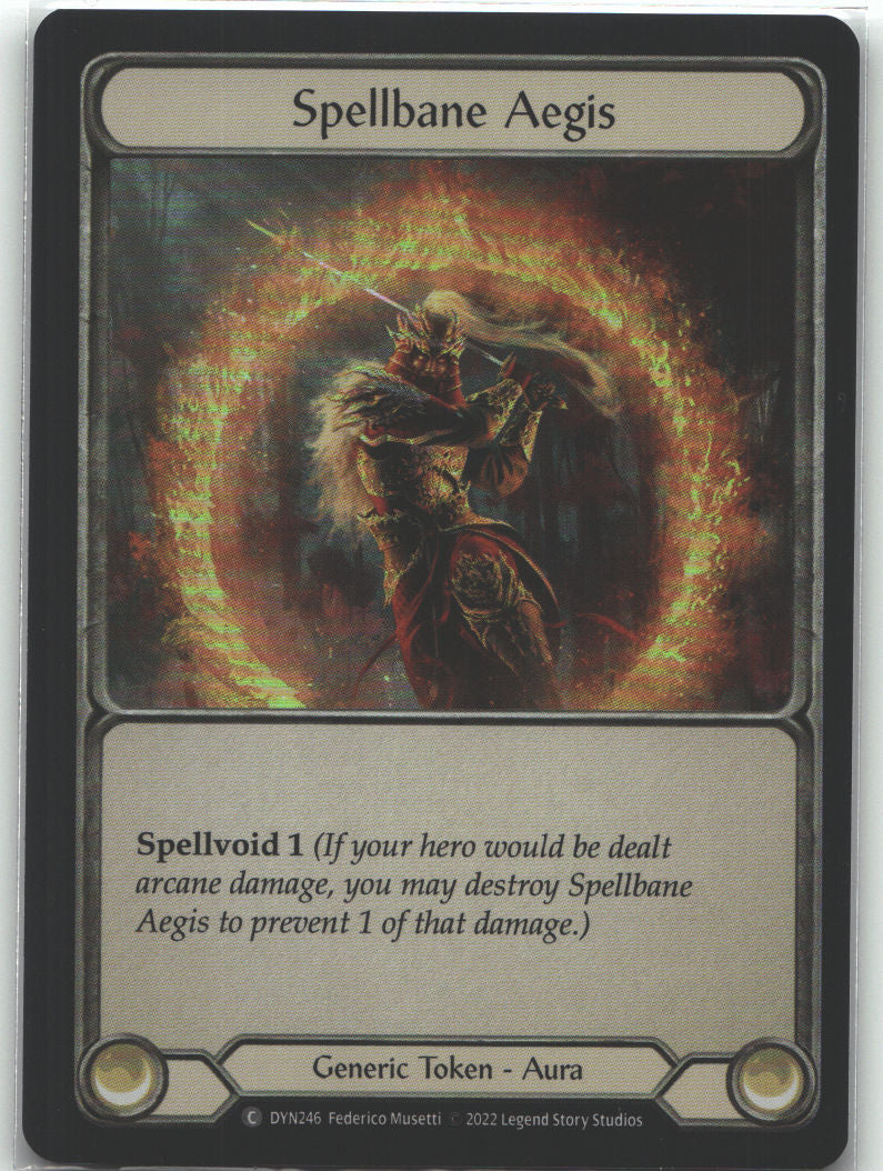 Spellbane Aegis | Lightly Played / English / Rainbow Foil