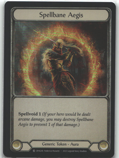 Spellbane Aegis | Lightly Played / English / Rainbow Foil