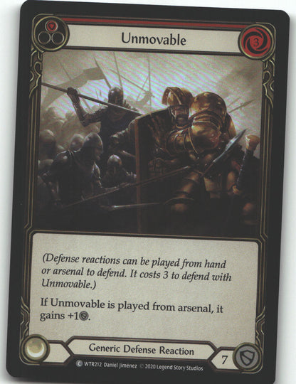 Unmovable (Red)