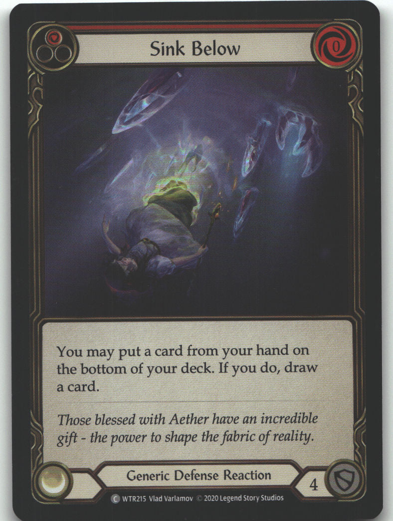 Sink Below (Red)