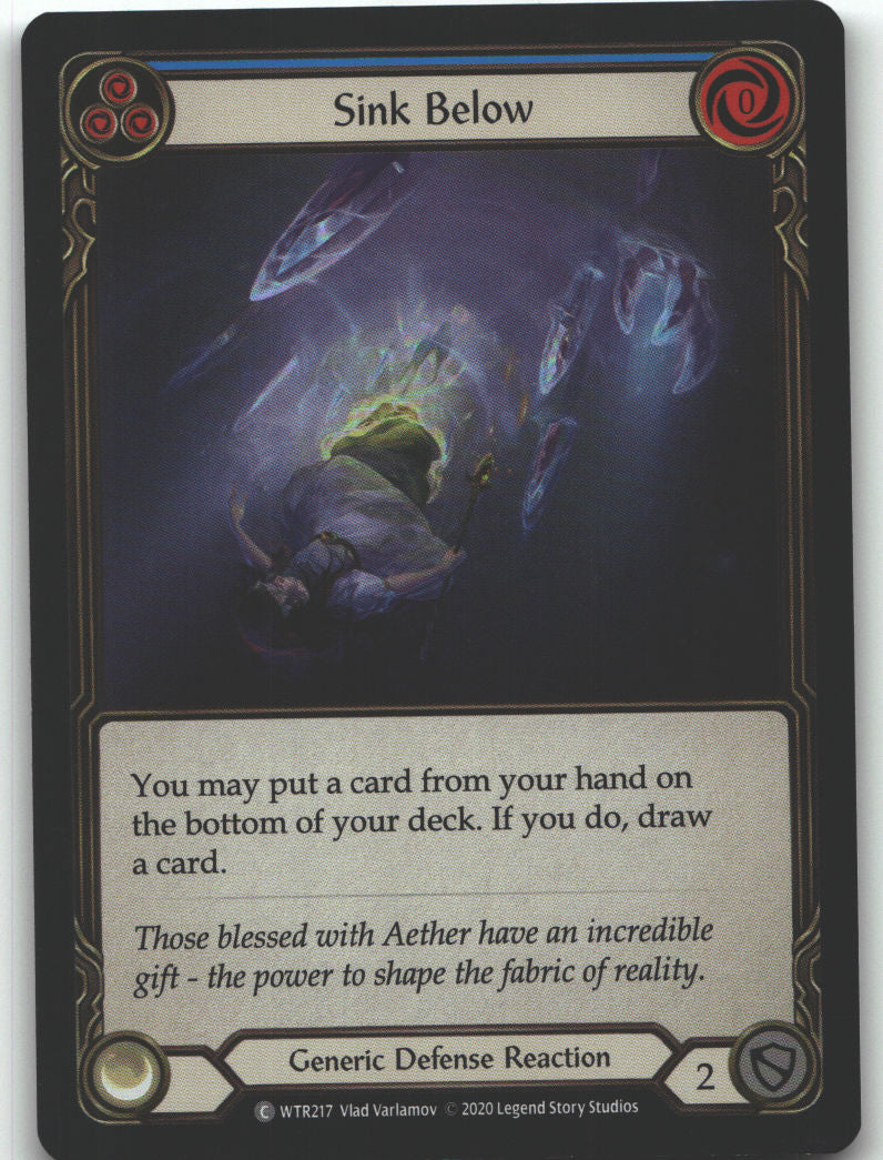 Sink Below (Blue)
