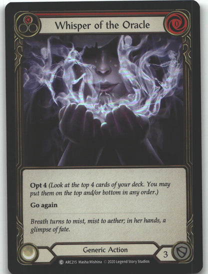 Whisper of the Oracle (Red)