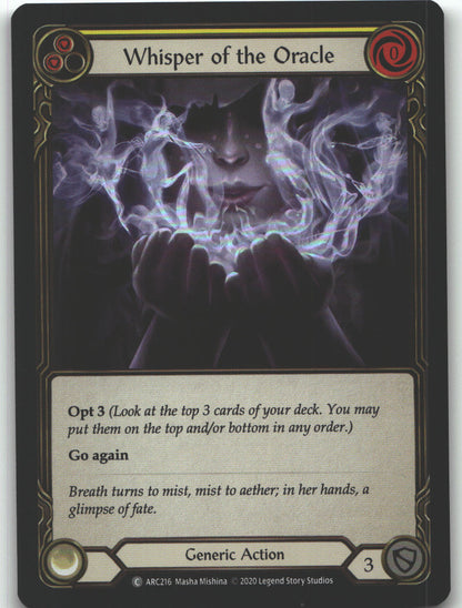 Whisper of the Oracle (Yellow)