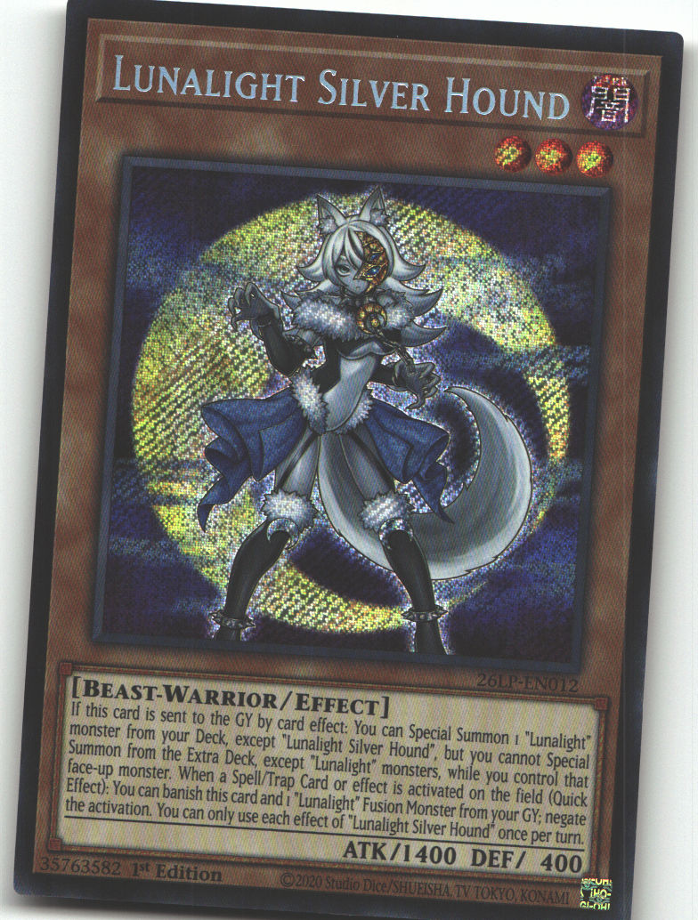 Lunalight Silver Hound (Secret Rare)