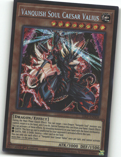 Vanquish Soul Caesar Valius (Secret Rare)
