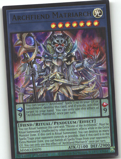 Archfiend Matriarch