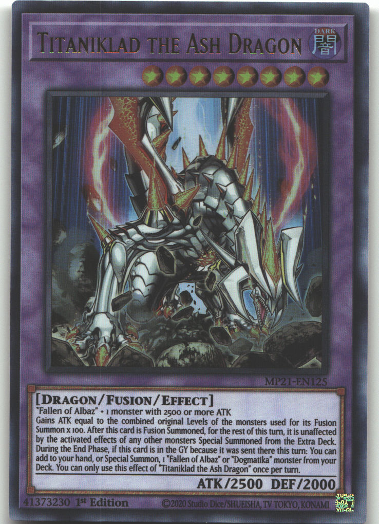 Titaniklad the Ash Dragon