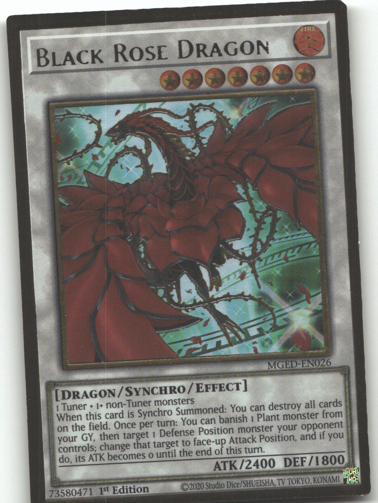Black Rose Dragon (Alternate Art)