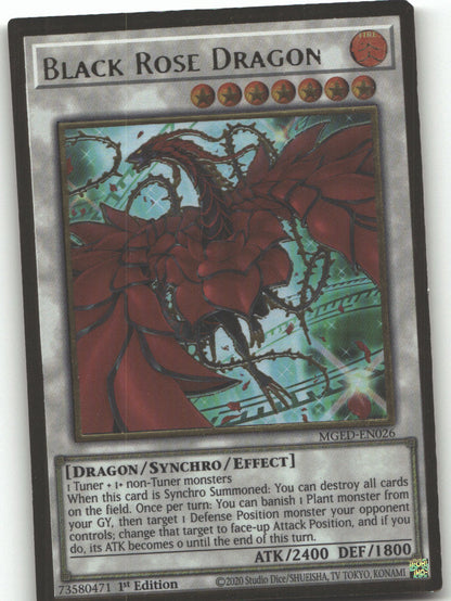 Black Rose Dragon (Alternate Art)