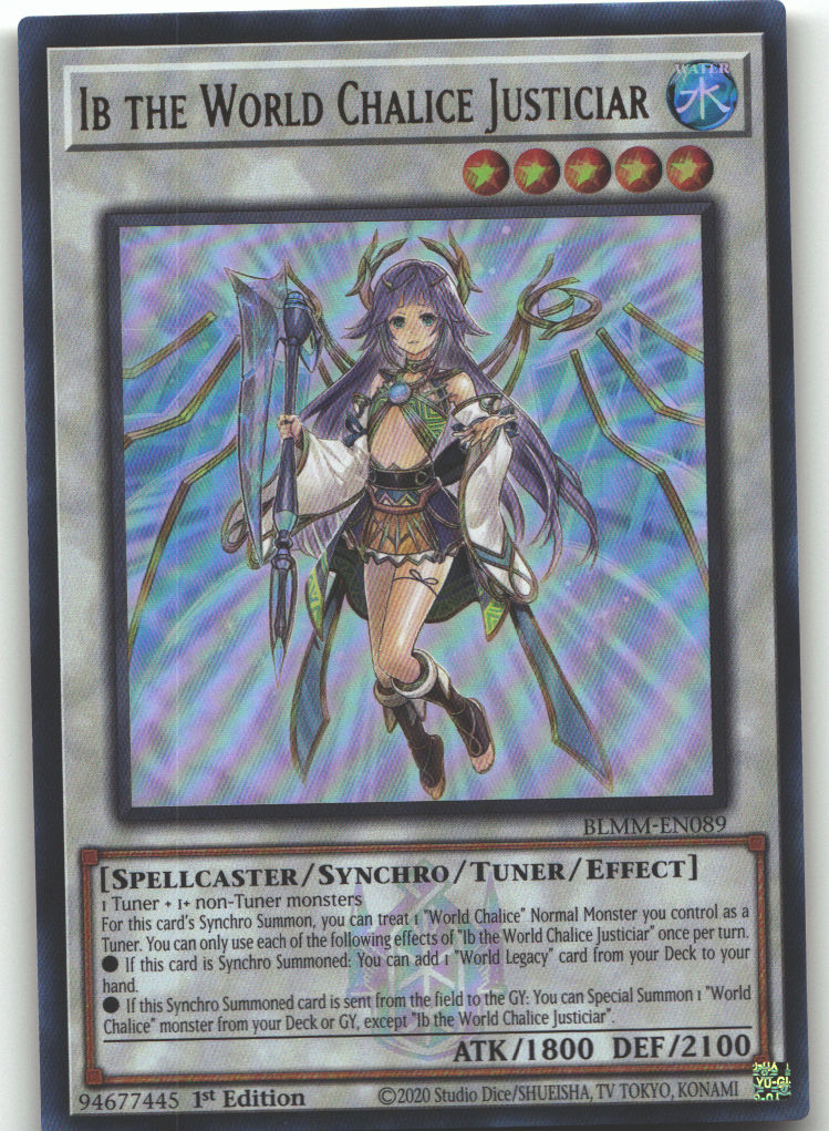 Ib the World Chalice Justiciar
