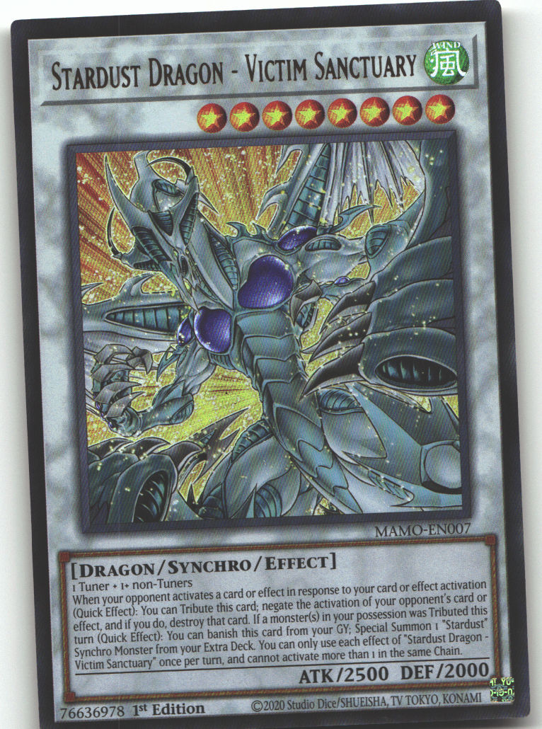 Stardust Dragon - Victim Sanctuary