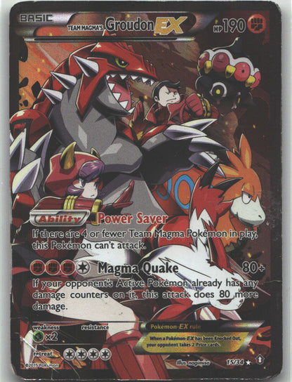 Team Magma's Groudon EX